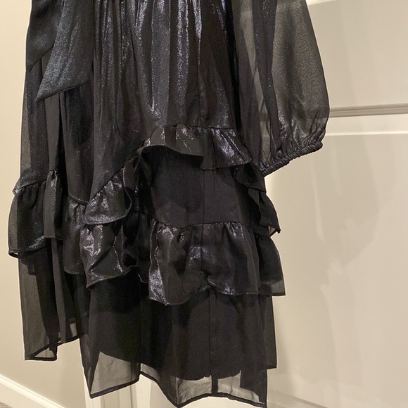 Simply Vera Vera Wang Long Sheer Sleeve Dress. Size XS - Picture 10 of 15